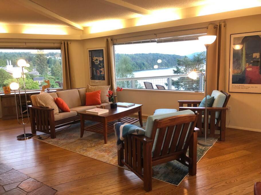 Villa Waterfront, Sunsets And Mountains Port Townsend Exterior foto