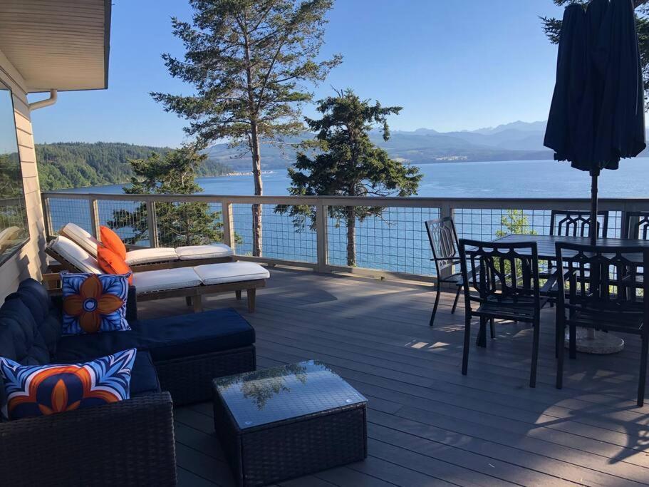Villa Waterfront, Sunsets And Mountains Port Townsend Exterior foto